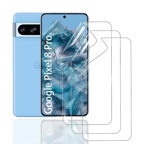 HonJenSeoa Hydrogel Displayschutzfolie für Google Pixel 8 Pro, 3 Stück TPU Hydrogel Folie Schutzfolie, FaceID kompatibe, Kratzfest Keine Blasen Hochempfindliche HonJenSeoa Hydrogel Displayschutzfolie für Google Pixel 8 Pro, 3 Stück TPU Hydrogel Folie Schutzfolie, FaceID kompatibe, Kratzfest Keine Blasen Hochempfindliche von HonJenSeoa