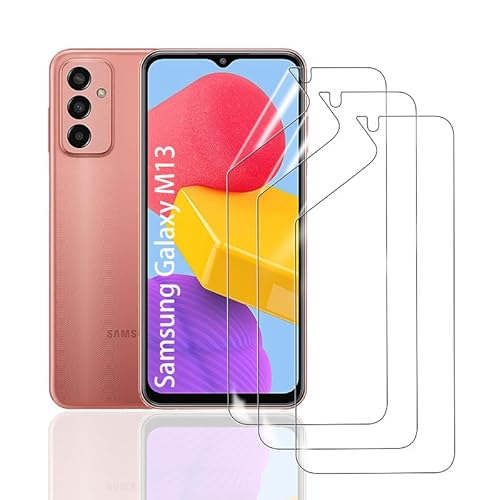 HonJenSeoa Hydrogel Displayschutzfolie für Samsung Galaxy M13, 3 Stück TPU Hydrogel Folie Schutzfolie, FaceID kompatibe, Kratzfest Keine Blasen Hochempfindliche HonJenSeoa Hydrogel Displayschutzfolie für Samsung Galaxy M13, 3 Stück TPU Hydrogel Folie Schutzfolie, FaceID kompatibe, Kratzfest Keine Blasen Hochempfindliche von HonJenSeoa