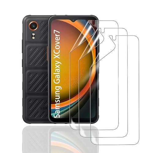 HonJenSeoa Hydrogel Displayschutzfolie für Samsung Galaxy XCover7, 3 Stück TPU Hydrogel Folie Schutzfolie, FaceID kompatibe, Kratzfest Keine Blasen Hochempfindliche HonJenSeoa Hydrogel Displayschutzfolie für Samsung Galaxy XCover7, 3 Stück TPU Hydrogel Folie Schutzfolie, FaceID kompatibe, Kratzfest Keine Blasen Hochempfindliche von HonJenSeoa