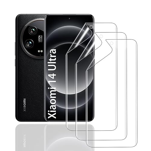 HonJenSeoa Hydrogel Displayschutzfolie für Xiaomi 14 Ultra, 3 Stück TPU Hydrogel Folie Schutzfolie, FaceID kompatibe, Kratzfest Keine Blasen Hochempfindliche HonJenSeoa Hydrogel Displayschutzfolie für Xiaomi 14 Ultra, 3 Stück TPU Hydrogel Folie Schutzfolie, FaceID kompatibe, Kratzfest Keine Blasen Hochempfindliche von HonJenSeoa