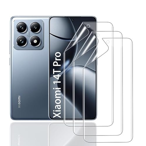 HonJenSeoa Hydrogel Displayschutzfolie für Xiaomi 14T Pro, 3 Stück TPU Hydrogel Folie Schutzfolie, FaceID kompatibe, Kratzfest Keine Blasen Hochempfindliche HonJenSeoa Hydrogel Displayschutzfolie für Xiaomi 14T Pro, 3 Stück TPU Hydrogel Folie Schutzfolie, FaceID kompatibe, Kratzfest Keine Blasen Hochempfindliche von HonJenSeoa