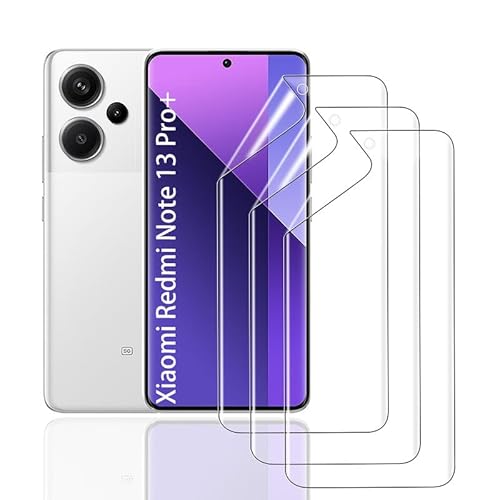HonJenSeoa Hydrogel Displayschutzfolie für Xiaomi Redmi Note 13 Pro+, 3 Stück TPU Hydrogel Folie Schutzfolie, FaceID kompatibe, Kratzfest Keine Blasen Hochempfindliche HonJenSeoa Hydrogel Displayschutzfolie für Xiaomi Redmi Note 13 Pro+, 3 Stück TPU Hydrogel Folie Schutzfolie, FaceID kompatibe, Kratzfest Keine Blasen Hochempfindliche von HonJenSeoa