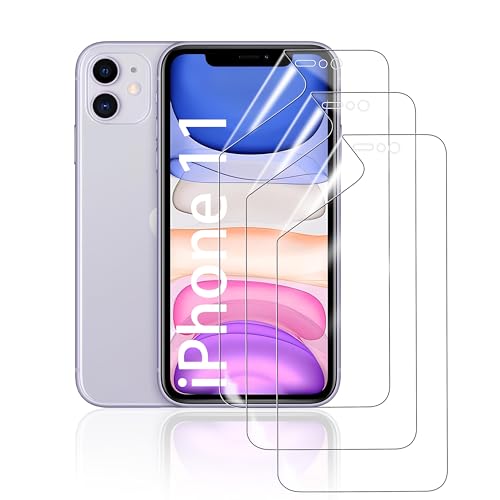HonJenSeoa Hydrogel Displayschutzfolie für iPhone 11, 3 Stück TPU Hydrogel Folie Schutzfolie, FaceID kompatibe, Kratzfest Keine Blasen Hochempfindliche HonJenSeoa Hydrogel Displayschutzfolie für iPhone 11, 3 Stück TPU Hydrogel Folie Schutzfolie, FaceID kompatibe, Kratzfest Keine Blasen Hochempfindliche von HonJenSeoa