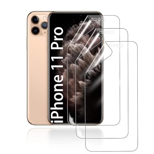 HonJenSeoa Hydrogel Displayschutzfolie für iPhone 11 Pro, 3 Stück TPU Hydrogel Folie Schutzfolie, FaceID kompatibe, Kratzfest Keine Blasen Hochempfindliche HonJenSeoa Hydrogel Displayschutzfolie für iPhone 11 Pro, 3 Stück TPU Hydrogel Folie Schutzfolie, FaceID kompatibe, Kratzfest Keine Blasen Hochempfindliche von HonJenSeoa