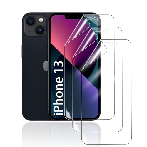 HonJenSeoa Hydrogel Displayschutzfolie für iPhone 13, 3 Stück TPU Hydrogel Folie Schutzfolie, FaceID kompatibe, Kratzfest Keine Blasen Hochempfindliche HonJenSeoa Hydrogel Displayschutzfolie für iPhone 13, 3 Stück TPU Hydrogel Folie Schutzfolie, FaceID kompatibe, Kratzfest Keine Blasen Hochempfindliche von HonJenSeoa
