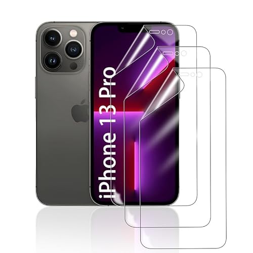 HonJenSeoa Hydrogel Displayschutzfolie für iPhone 13 Pro, 3 Stück TPU Hydrogel Folie Schutzfolie, FaceID kompatibe, Kratzfest Keine Blasen Hochempfindliche HonJenSeoa Hydrogel Displayschutzfolie für iPhone 13 Pro, 3 Stück TPU Hydrogel Folie Schutzfolie, FaceID kompatibe, Kratzfest Keine Blasen Hochempfindliche von HonJenSeoa