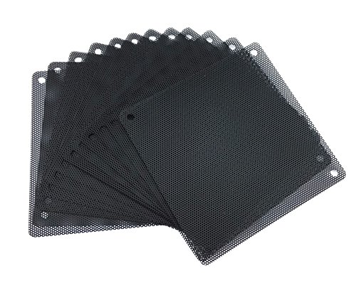 honbay 12 120 mm Schwarz PVC PC Kühler Fan Staub Filter Lüfter Abdeckung Staubdicht Schutzhülle computuer Mesh von Honbay