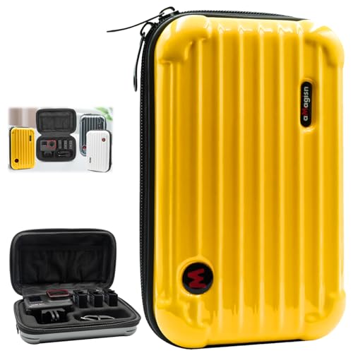 Honbobo Ace Pro/Ace Tragetasche kompatibel mit Insta360 Ace Pro 2/Insta360 Ace/Insta360 Ace Pro Tasche Hardshell Case Schutztasche Zubehör (Yellow) von Honbobo
