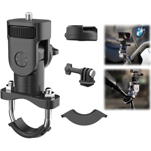 Honbobo Fahrrad/Motorrad Mount für GoPro 13 12/DJI Osmo Action 5 Pro/Insta360 X5/DJI Osmo Pocket 3/Insta360 Ace Pro 2/Insta360 GO 3S/DJI Osmo Action 4/Insta360 X4/X3 Action Kamera U-Bolt Halterung Honbobo Fahrrad/Motorrad Mount für GoPro 13 12/DJI Osmo Action 5 Pro/Insta360 X5/DJI Osmo Pocket 3/Insta360 Ace Pro 2/Insta360 GO 3S/DJI Osmo Action 4/Insta360 X4/X3 Action Kamera U-Bolt Halterung von Honbobo