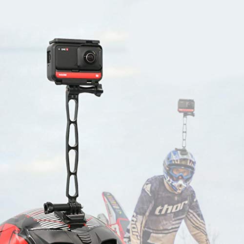 Honbobo Helmhalterung Metall Verlängerungsarm Stick für Insta360 ONE RS/DJI Action 2/Insta360 ONE R/für Gopro Hero 11/10/9/8/7/6/5 / für Gopro Max Action Camera Honbobo Helmhalterung Metall Verlängerungsarm Stick für Insta360 ONE RS/DJI Action 2/Insta360 ONE R/für Gopro Hero 11/10/9/8/7/6/5 / für Gopro Max Action Camera von Honbobo