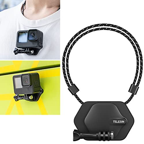 Honbobo Magnet Halterung Nackenhalterung für GoPro Hero 13/12/11/10/9/8/7/6/5/Mini/Max, für DJI Osmo Action 5 Pro/Action 4 3 Magnetische Halshalterung Honbobo Magnet Halterung Nackenhalterung für GoPro Hero 13/12/11/10/9/8/7/6/5/Mini/Max, für DJI Osmo Action 5 Pro/Action 4 3 Magnetische Halshalterung von Honbobo