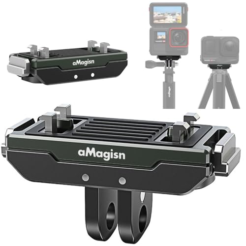 Honbobo Magnetische Halterung für Insta360 Ace Pro 2/Ace Pro/Ace, Metall Schnellspann Halterung Zubehör von Honbobo