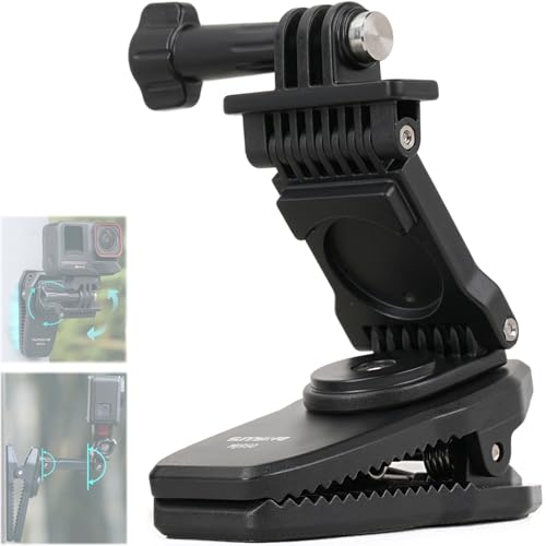 Honbobo Magnetische Halterung Rucksack Clip für DJI/Insta360 Kamera, 360° Drehung+ 180° drehen+ Dehnbar+ Faltbar, Zubehör für Insta360 X5/DJI Osmo Action 5 Pro Honbobo Magnetische Halterung Rucksack Clip für DJI/Insta360 Kamera, 360° Drehung+ 180° drehen+ Dehnbar+ Faltbar, Zubehör für Insta360 X5/DJI Osmo Action 5 Pro von Honbobo