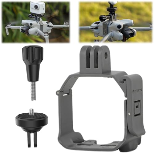Honbobo Mini 4 Pro Adapter Mount Halterung für DJI Mini 4 Pro Kamera Halterung Erweiterung Halterung Zubehör für GoPro 12/DJI Osmo Action 4 3 2/Insta360 GO 3 2 1 Honbobo Mini 4 Pro Adapter Mount Halterung für DJI Mini 4 Pro Kamera Halterung Erweiterung Halterung Zubehör für GoPro 12/DJI Osmo Action 4 3 2/Insta360 GO 3 2 1 von Honbobo