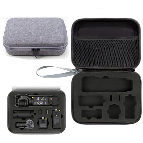 Honbobo Osmo Pocket 3 Tasche Pocket 3 Aufbewahrungstasche Kameratasche Handtasche kompatibel mit DJI Osmo Pocket 3 Creator Combo (Black) von Honbobo