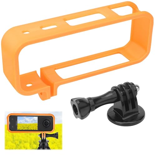 Honbobo Rahmen für Insta360 X5 Zubehör, Vertikal Horizontal Schutzrahmen Kunststoff Erweiterungsrahmen für Insta360 X5 (Horizontal) von Honbobo