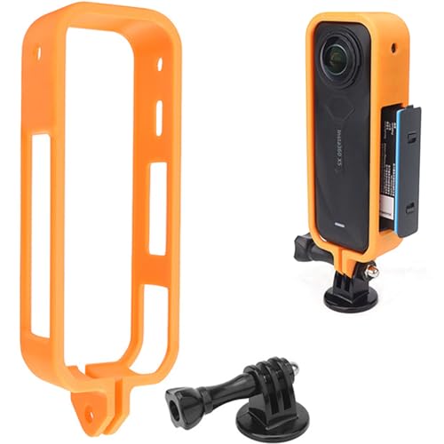 Honbobo Rahmen für Insta360 X5 Zubehör, Vertikal Horizontal Schutzrahmen Kunststoff Erweiterungsrahmen für Insta360 X5 (Vertical) von Honbobo