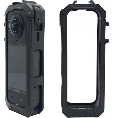 Honbobo Schutzrahmen für Insta360 X5, Kamerakäfig Magnetischer Schnellspanner Erweiterungsrahmen Schutzzubehör für Insta360 X5 Honbobo Schutzrahmen für Insta360 X5, Kamerakäfig Magnetischer Schnellspanner Erweiterungsrahmen Schutzzubehör für Insta360 X5 von Honbobo
