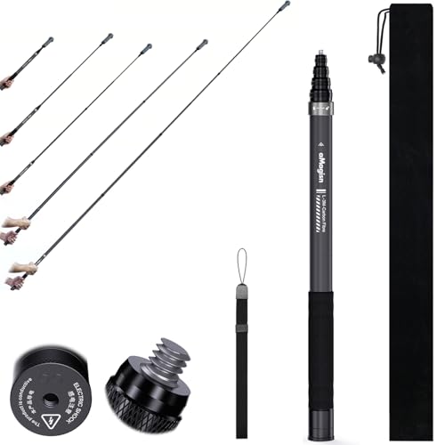Honbobo Selfie-Stick für GoPro Hero 13 Black, DJI Osmo Action 5 Pro, Insta360 X5, 3M Kohlefaser Selfie-Stick, Verlängerungsstange Zubehör für GoPro/DJI/Insta360 Action Cam Honbobo Selfie-Stick für GoPro Hero 13 Black, DJI Osmo Action 5 Pro, Insta360 X5, 3M Kohlefaser Selfie-Stick, Verlängerungsstange Zubehör für GoPro/DJI/Insta360 Action Cam von Honbobo