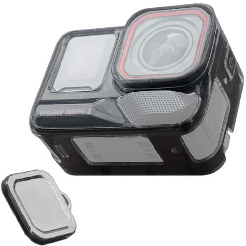 Honbobo Silikonhülle Schutzhülle Objektivabdeckung Zubehör für Insta360 Ace Pro 2 (Tintengrau) von Honbobo