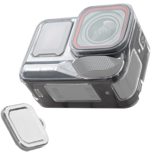Honbobo Silikonhülle Schutzhülle Objektivabdeckung Zubehör für Insta360 Ace Pro 2 (transparent) von Honbobo