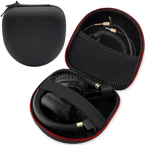 Honbobo Major IV Tasche, Case Hülle Schutzhülle für Marshall Major V/Major IV/Major III/Major II/Major I//Mid Bluetooth/Mid ANC/Monitor II ANC Kopfhörer, Zubehör für Marshall Major 5 4 3 2 1 von Honbobo