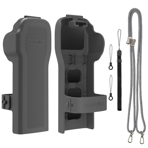 Honbobo Verbesserte Schutzhülle für DJI Osmo Pocket 3, Zubehör für DJI Osmo Pocket 3, Filter/SD-Karte speichern (Grau) von Honbobo