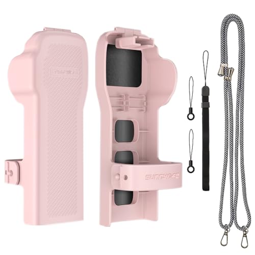 Honbobo Verbesserte Schutzhülle für DJI Osmo Pocket 3, Zubehör für DJI Osmo Pocket 3, Speicherfilter/SD-Karte (Pink) von Honbobo