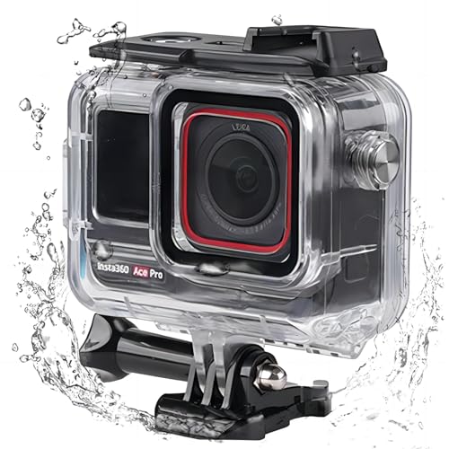 Honbobo Tauchgehäuse für Insta360 Ace Pro 2, 60M Wasserdichtes Gehäuse Unterwassergehäuse Schutzhülle Zubehör für Insta360 Ace Pro/Insta360 Ace Pro 2 Honbobo Tauchgehäuse für Insta360 Ace Pro 2, 60M Wasserdichtes Gehäuse Unterwassergehäuse Schutzhülle Zubehör für Insta360 Ace Pro/Insta360 Ace Pro 2 von Honbobo