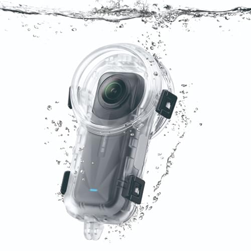 Honbobo Wasserdichtes Gehäuse für Insta360 X5, 60M Tauchgehäuse Unterwassergehäuse Schutzgehäuse Zubehör für Insta360 X5 Honbobo Wasserdichtes Gehäuse für Insta360 X5, 60M Tauchgehäuse Unterwassergehäuse Schutzgehäuse Zubehör für Insta360 X5 von Honbobo