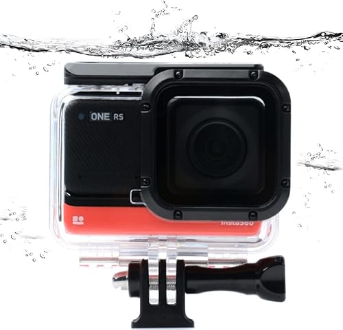 Honbobo Wasserdichtes Gehäuse kompatibel mit Insta360 ONE RS 4K Edition Unterwasser Tauchschale 60M Schutzhülle Honbobo Wasserdichtes Gehäuse kompatibel mit Insta360 ONE RS 4K Edition Unterwasser Tauchschale 60M Schutzhülle von Honbobo
