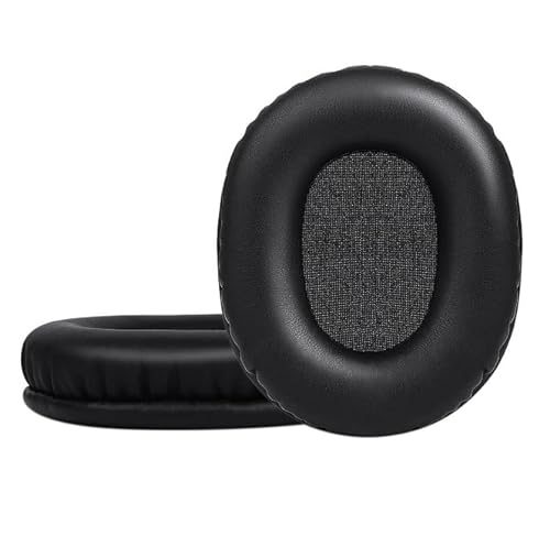 EarPads Replacement Compatible with Audio Technica ATH M50X M50XBT M50RD M40X M30X M20X MSR7 SX1 Professional Studio Monitor Headphones Ear Pads with Protein Leather, Ear Cups Cover Repair Parts,Black von HoneTeek