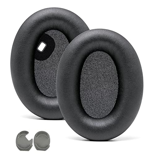 Earpads Cushions Ersatz für Sony WH-1000XM4 Over-Ear Kopfhörer, kompatible WH1000XM4 Ohrpolster mit weicherem Proteinleder, Geräuschisolierung Memory Foam, Schwarz Earpads Cushions Ersatz für Sony WH-1000XM4 Over-Ear Kopfhörer, kompatible WH1000XM4 Ohrpolster mit weicherem Proteinleder, Geräuschisolierung Memory Foam, Schwarz von HoneTeek