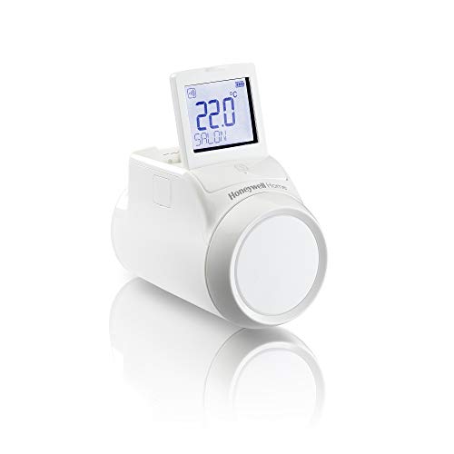 Honeywell Home Evohome Kabelloses Smart-Thermostat – Einzelstück, Batteriebetrieben, Einfache Installation, Fenster-offen-Erkennung, Kompatibel mit Alexa/Google/Apple (THR092HRT) Honeywell Home Evohome Kabelloses Smart-Thermostat – Einzelstück, Batteriebetrieben, Einfache Installation, Fenster-offen-Erkennung, Kompatibel mit Alexa/Google/Apple (THR092HRT) von Honeywell Home