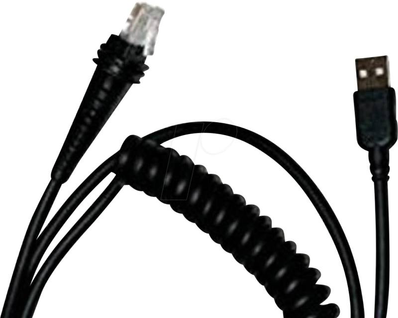 HONEY CBL500300C - Barcodescanner, Kabel, USB, gedreht, 3,0 m von Honeywell