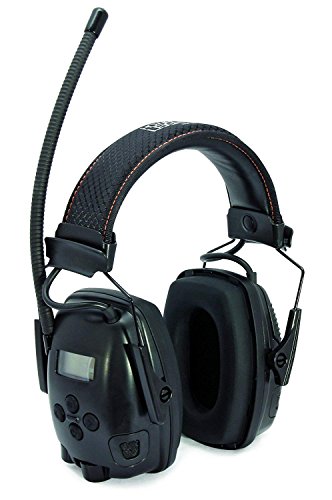 Honeywell 1030333 Howard Leight Sync Elektro-Digital-Ohrenschützer mit FM-Radio und Stereo, Advanced Response-Technologie, LCD-Display, Speichervoreinstellungen für 10 Sender, SNR 29 dB (1 Stück) von Honeywell