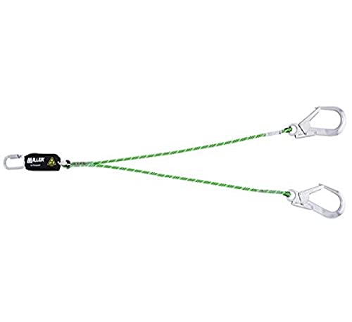 Honeywell 1032394 Miller Shock Absorbing Lanyard Y Kernmantel 1,5M with Q.T and 2Go65 Edge Tested von Honeywell
