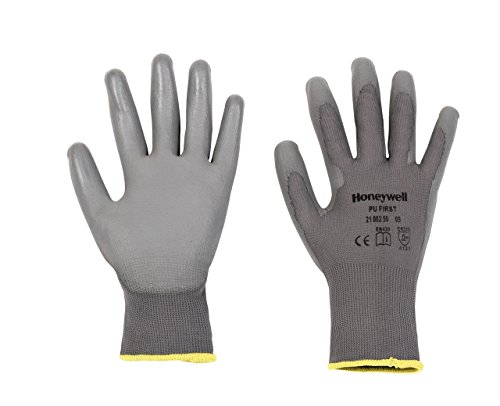 Honeywell 2100250–08 Größe 8 PU First Strick Handschuhe – Grau P, 2100250-10 von Honeywell