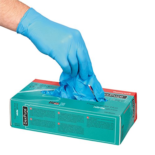 Honeywell 4580195-09 801-95 Dexpure Glove - Blue (1 box of 50) von Honeywell