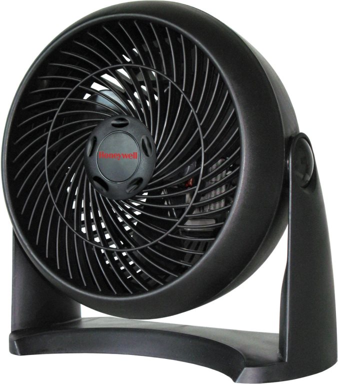 Honeywell HT-900E Kraftvoller und geräuscharmer Turbo-Ventilator, schwarz (HT-900E) von Honeywell