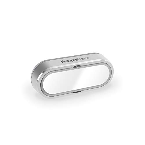 Honeywell Home Funk-Namensschild-Klingeltaster mit LED-Funktionsanzeige, grau, DCP911G von Honeywell Home