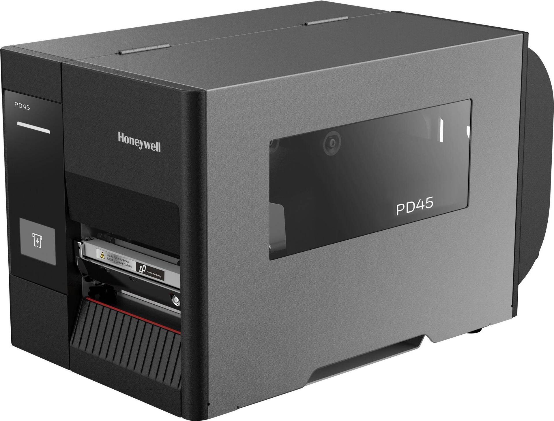 Honeywell PD4500C - Etikettendrucker - Thermodirekt / Thermotransfer - Rolle (11,4 cm) - 300 dpi - bis zu 100 mm/Sek. - USB 2.0, LAN, USB 2.0-Host, RS232 - Cutter von Honeywell