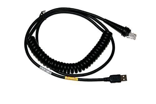 Honeywell USB-Cable. Coiled. 3m. Black von Honeywell