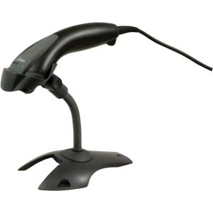Honeywell Voyager 1400g, 1D, Imager, PDF, Multi-IF, Kit (USB), schwarz Handscanner, Retail, 1D, Imager, PDF 417, IR-Barcodesensor, CodeGate Funktion, 0-28cm Leseabstand, Multi Interface (RS232, KBW, USB), Schutzart: IP42, inkl.: Kabel (USB, gerade), Standfuß, Farbe: schwarz (1400gPDF-2USB-1) von Honeywell