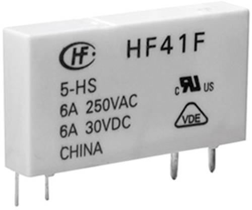 Hongfa HF41F/005-ZST Printrelais 5 V/DC 6A 1 Wechsler von Hongfa