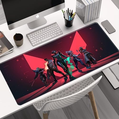 Hongfuzhih Valorant Gaming-Mauspad, groß, XXL, lang, erweitert, großes Mauspad, Tastatur, Mauspad, Schreibtischunterlage, Heimbüro, Dekoration, Zubehör für Computer, PC, Laptop Hongfuzhih Valorant Gaming-Mauspad, groß, XXL, lang, erweitert, großes Mauspad, Tastatur, Mauspad, Schreibtischunterlage, Heimbüro, Dekoration, Zubehör für Computer, PC, Laptop von Hongfuzhih