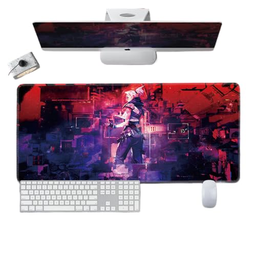 Hongfuzhih Valorant Gaming-Mauspad, groß, XXL, lang, erweitert, großes Mauspad, Tastatur, Mauspad, Schreibtischunterlage, Heimbüro, Dekoration, Zubehör für Computer, PC, Laptop Hongfuzhih Valorant Gaming-Mauspad, groß, XXL, lang, erweitert, großes Mauspad, Tastatur, Mauspad, Schreibtischunterlage, Heimbüro, Dekoration, Zubehör für Computer, PC, Laptop von Hongfuzhih