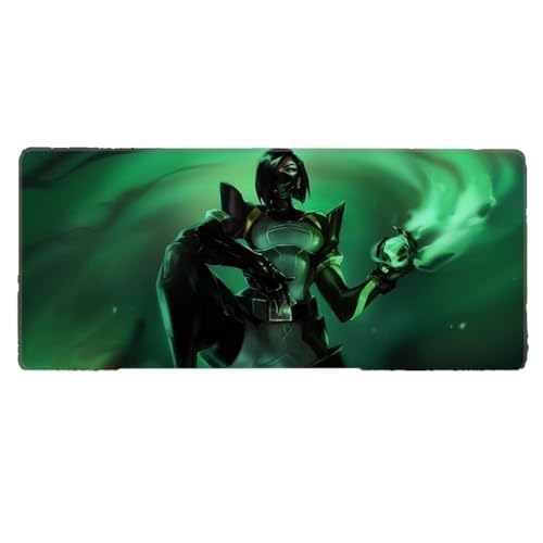Hongfuzhih Valorant Gaming-Mauspad, groß, XXL, lang, erweitert, großes Mauspad, Tastatur, Mauspad, Schreibtischunterlage, Heimbüro, Dekoration, Zubehör für Computer, PC, Laptop Hongfuzhih Valorant Gaming-Mauspad, groß, XXL, lang, erweitert, großes Mauspad, Tastatur, Mauspad, Schreibtischunterlage, Heimbüro, Dekoration, Zubehör für Computer, PC, Laptop von Hongfuzhih