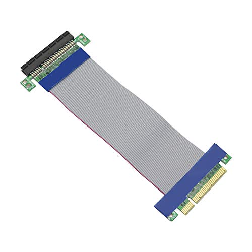 Honglei PCIE-Verlängerungskabel, PCI-Express 8X Steigkabel von Stecker zu Buchse PCI-E 8X Extender für Grafikkarte von Honglei