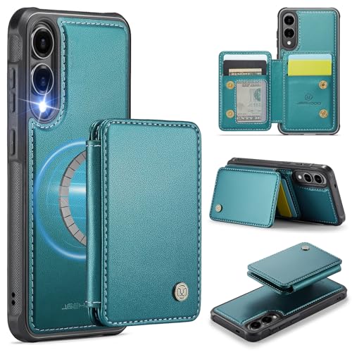 Hongxinyu Schutzhülle für Samsung Galaxy S25 Edge, kompatibel mit MagSafe für Männer und Frauen, abnehmbare magnetische Brieftaschen-Handyhülle mit Kartenschlitz, RFID-Blockierung, für Galaxy S25 Edge Hongxinyu Schutzhülle für Samsung Galaxy S25 Edge, kompatibel mit MagSafe für Männer und Frauen, abnehmbare magnetische Brieftaschen-Handyhülle mit Kartenschlitz, RFID-Blockierung, für Galaxy S25 Edge von Hongxinyu
